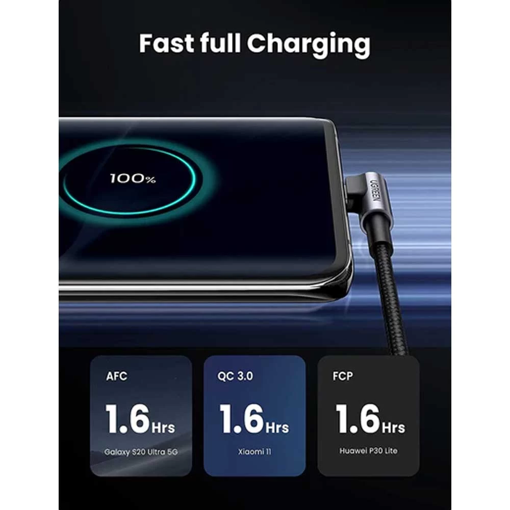 Ugreen US284 USB Male to Type-C USB Cable in BD