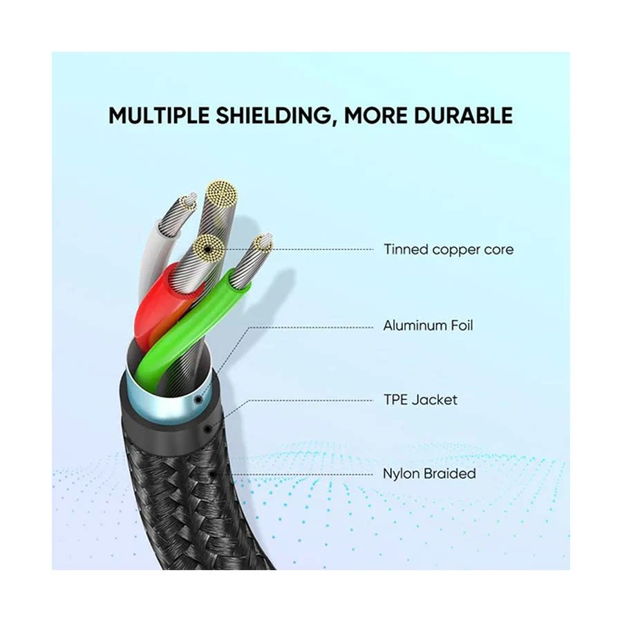 Ugreen 60127 USB Male to Type-C USB Cable Price in BD