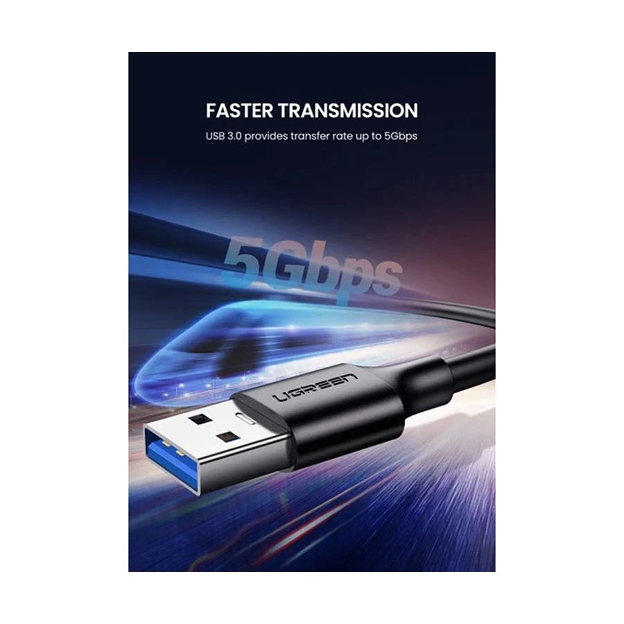 Ugreen US184 USB Male to Type-C USB Cable specifications