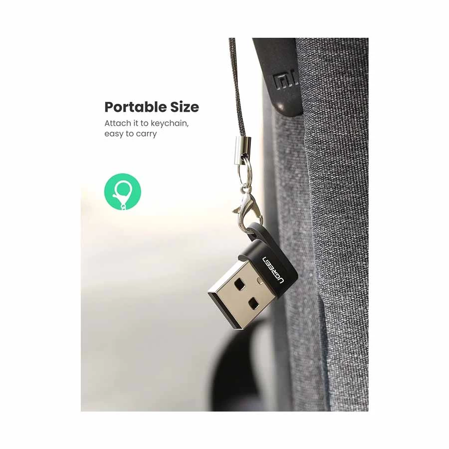 Ugreen 50568 USB Male to Type-C Female USB Converter Price in Bangladesh