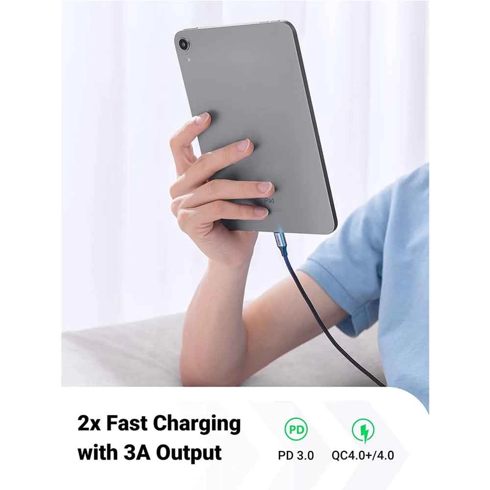 Ugreen US261 USB Type-C Male to USB Cable in BD