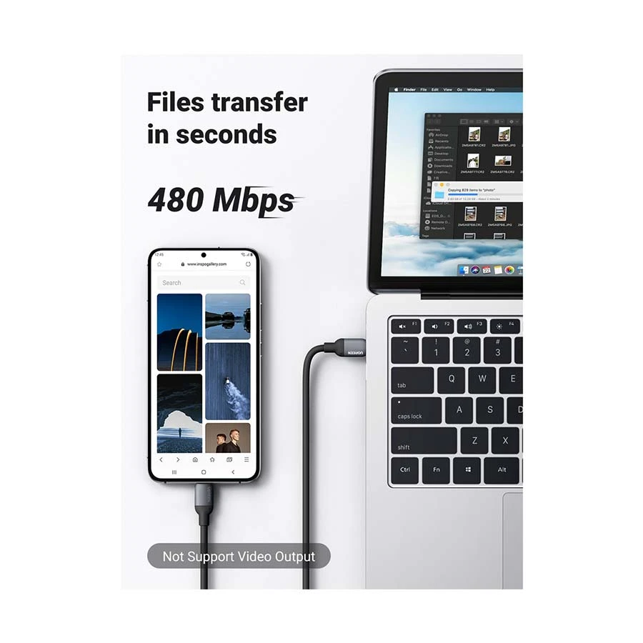 Ugreen US563 USB Type-C Male to Cable / Converter / HUB in BD