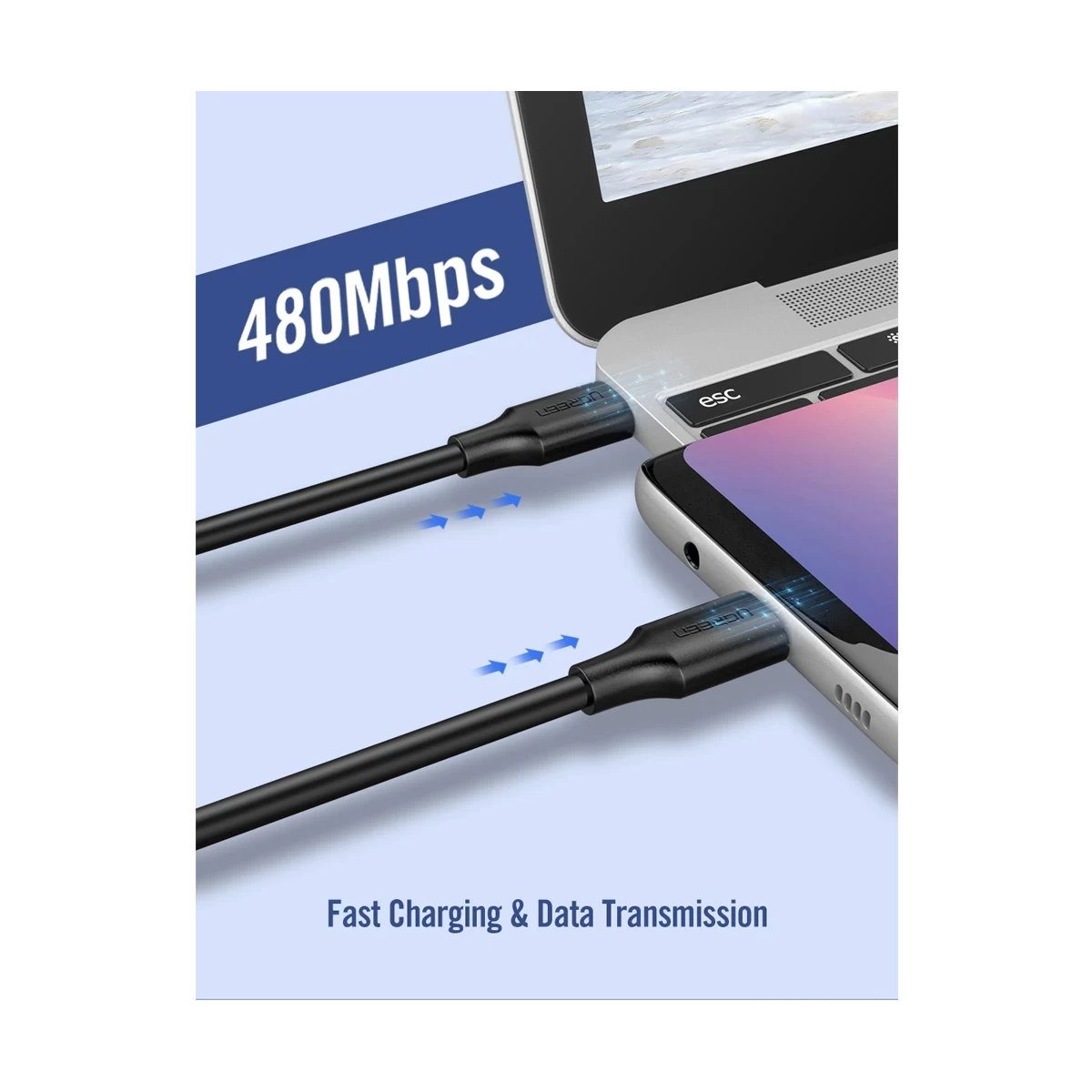 Ugreen 10306 USB Type-C Male to USB Cable Price in Bangladesh