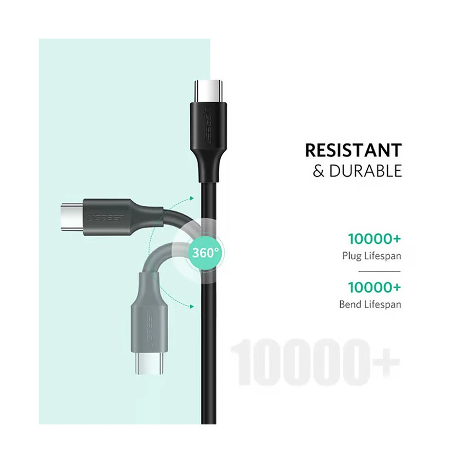 Ugreen 10306 USB Type-C Male to Male USB Cable Price in BD