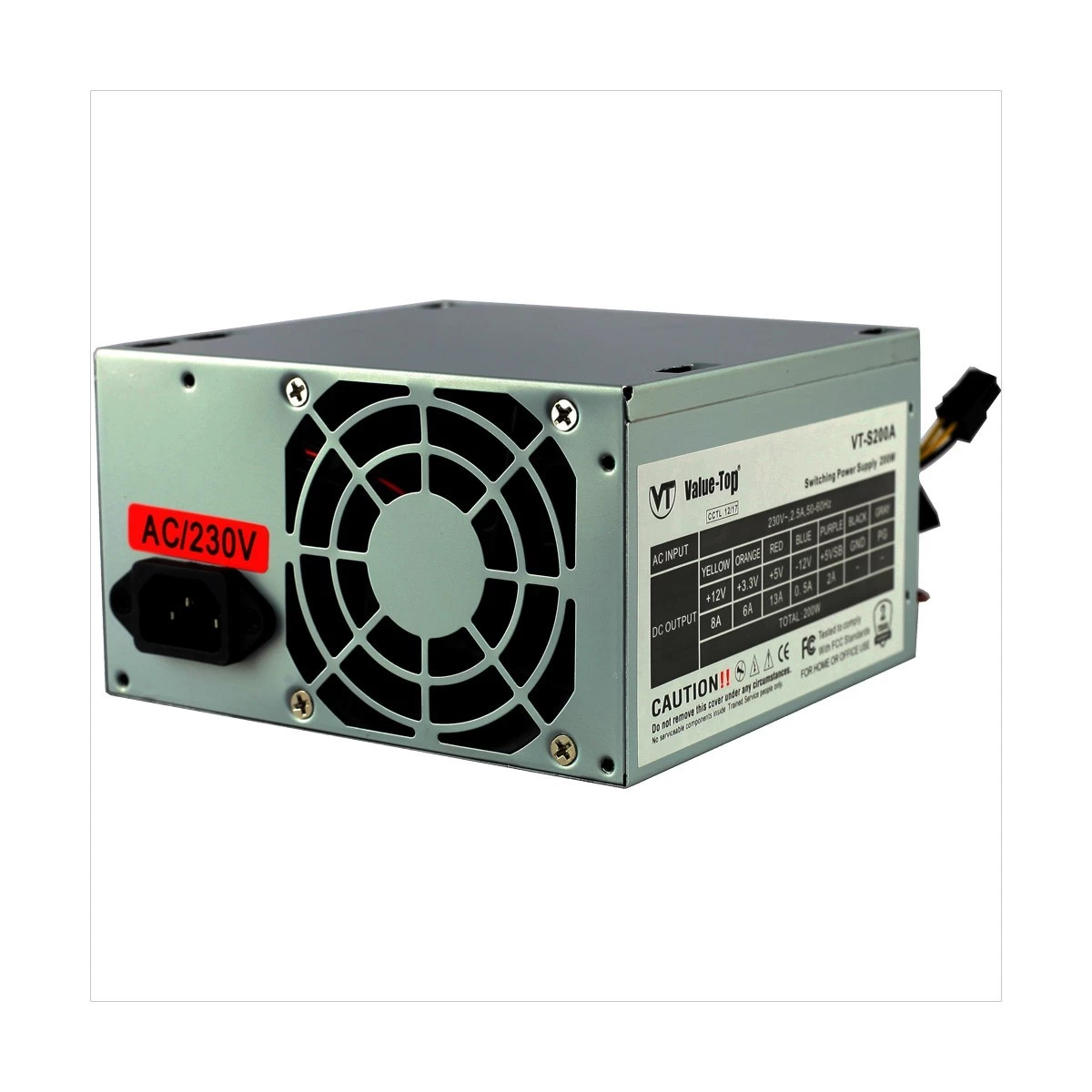 Value Top Value-Top VT-S200A Real Power Supply Price in Bangladesh