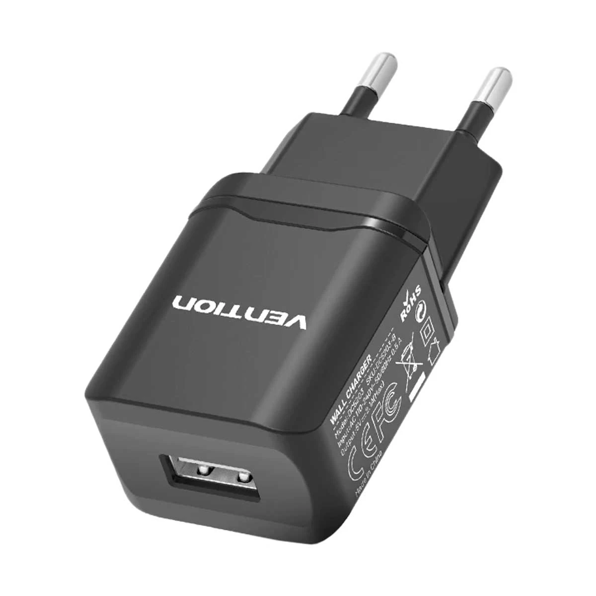 Vention DC5203-B 1 Port 10.5W USB Wall Charger