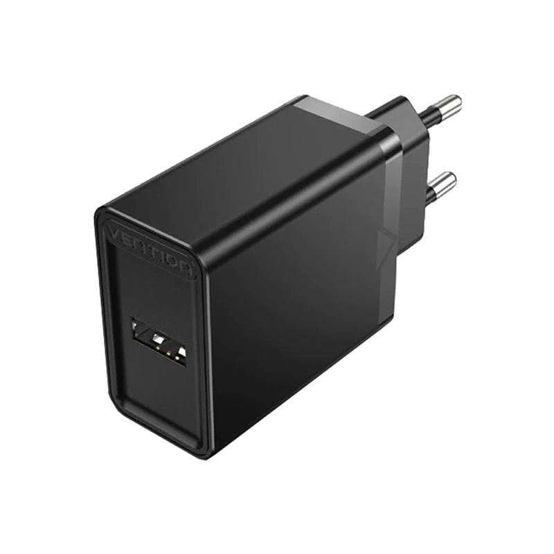 Vention FAAB0-EU 1 Port USB 12W Wall Charger Price in Bangladesh