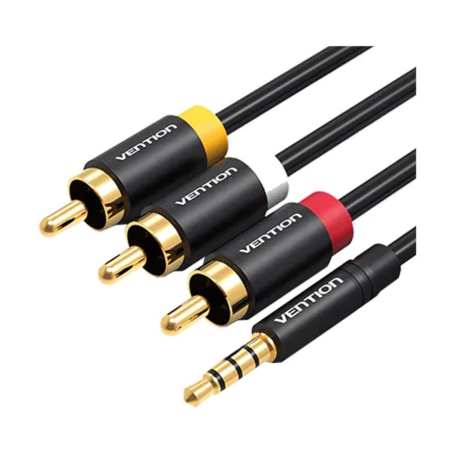 Vention VAB-R07-B200 3.5mm Male to 3 RCA Audio Cable