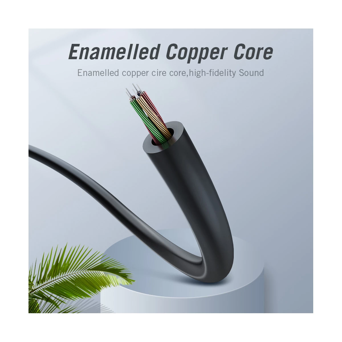 Vention BBWBY 3.5mm Male to Dual Female Audio Cable Price in Bangladesh