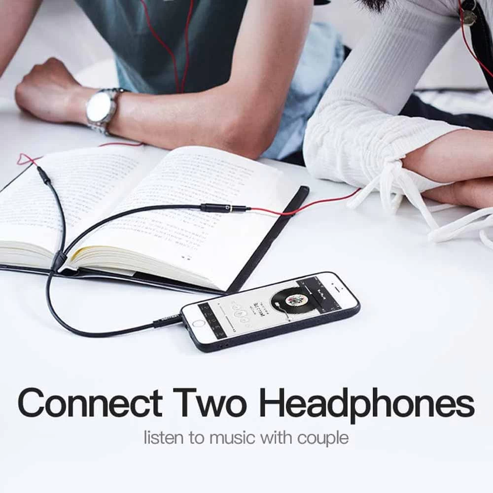 Vention BBSBY 3.5mm Male to Dual Female Audio Cable in BD