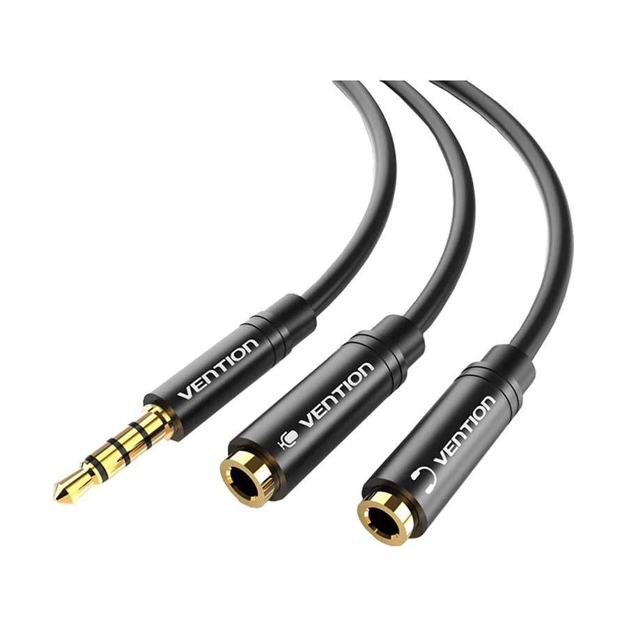Vention BBVBY 3.5mm Male to Dual Female Audio Converter