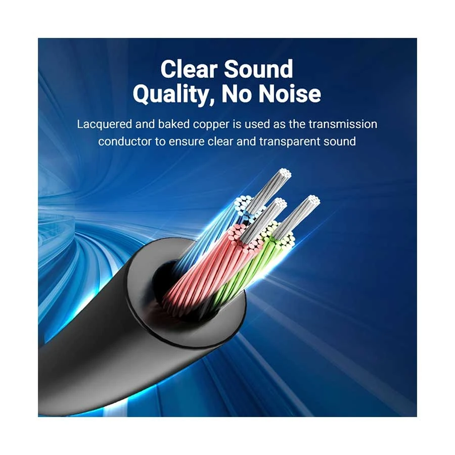 Vention BBZBH 3.5mm Male to Female Audio Cable in BD