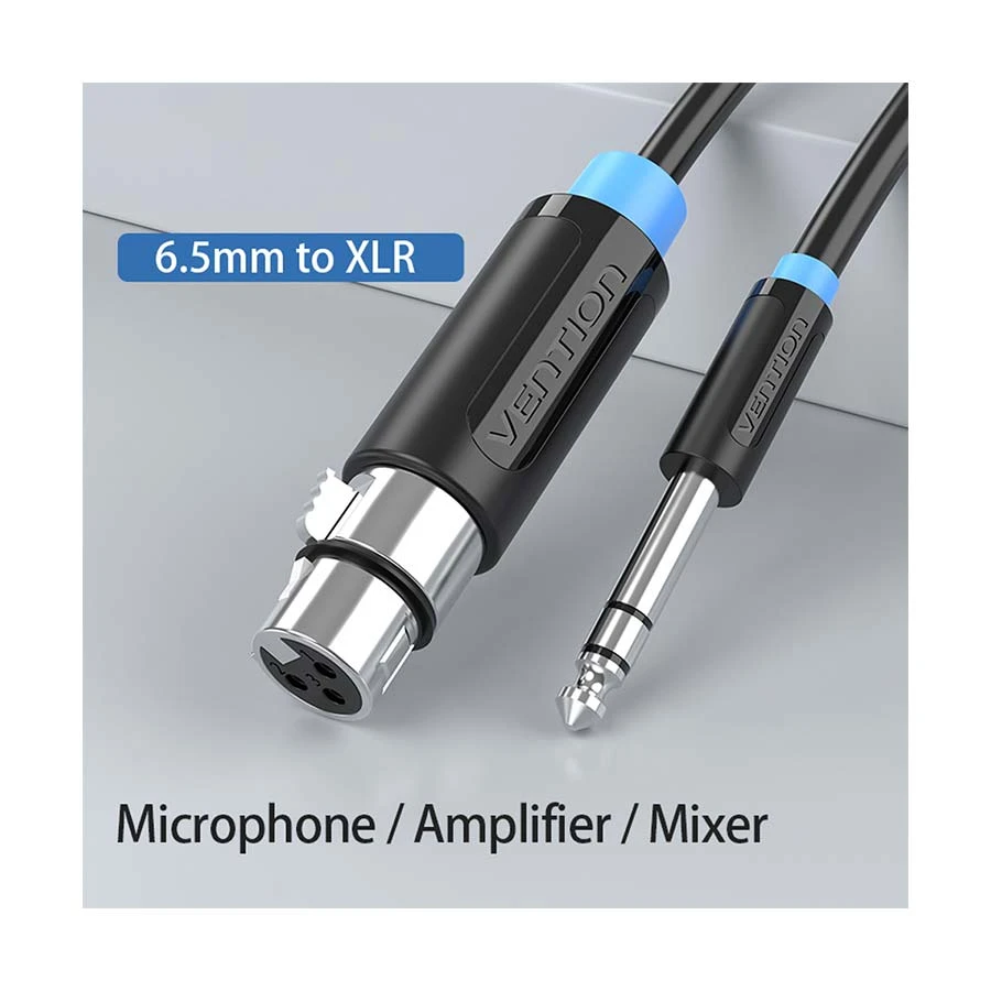 Vention BBEBI 6.5mm Male to XLR Female Audio Cable Price in Bangladesh