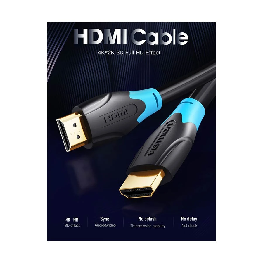Vention AACBQ HDMI 2.0 Male to Cable / Converter / HUB Price in Bangladesh