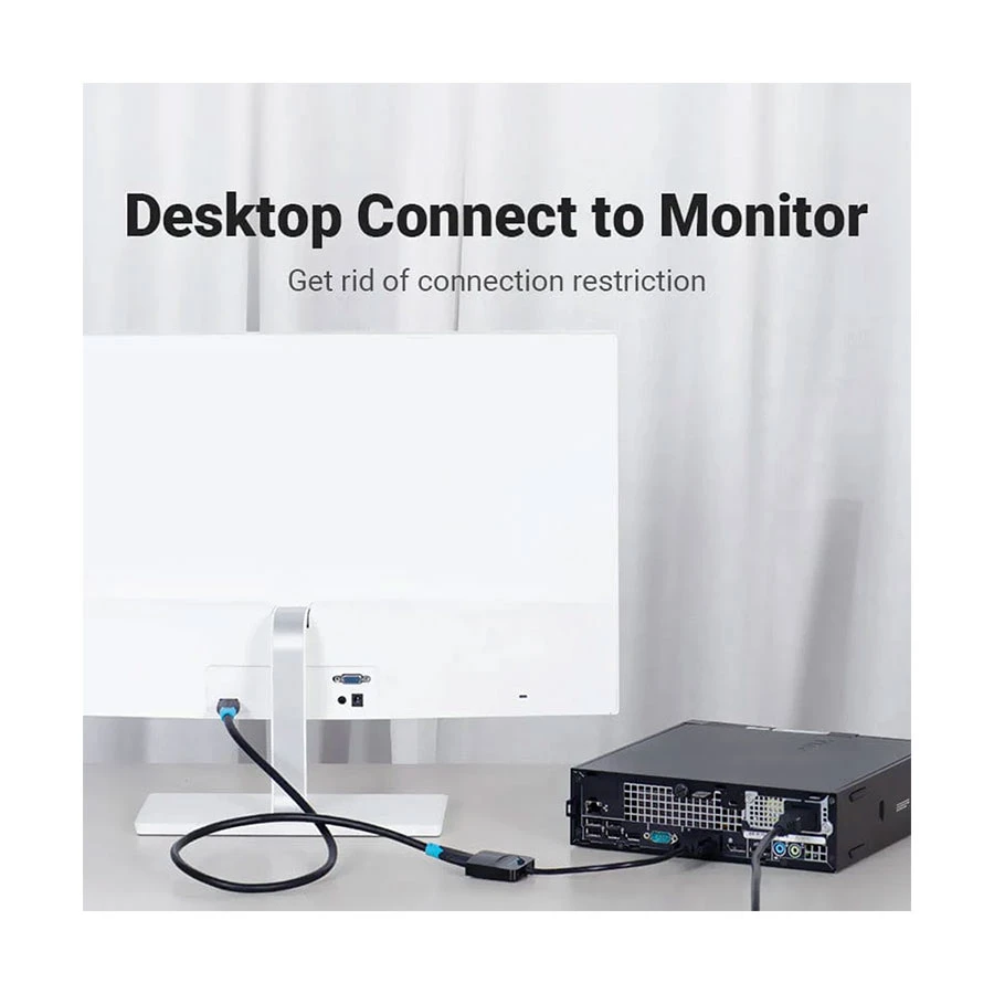 Vention ACNBB VGA Male to HDMI VGA Converter Price in Bangladesh