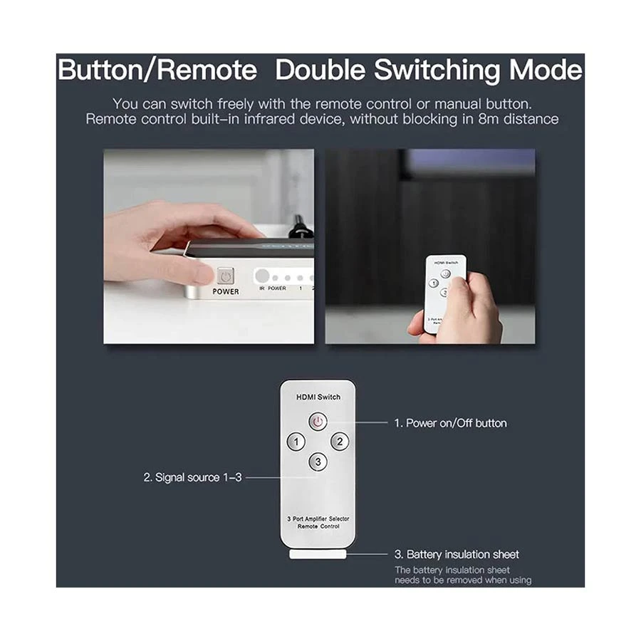 Vention AFJH0 HDMI Female to Cable / Converter / HUB Best Price
