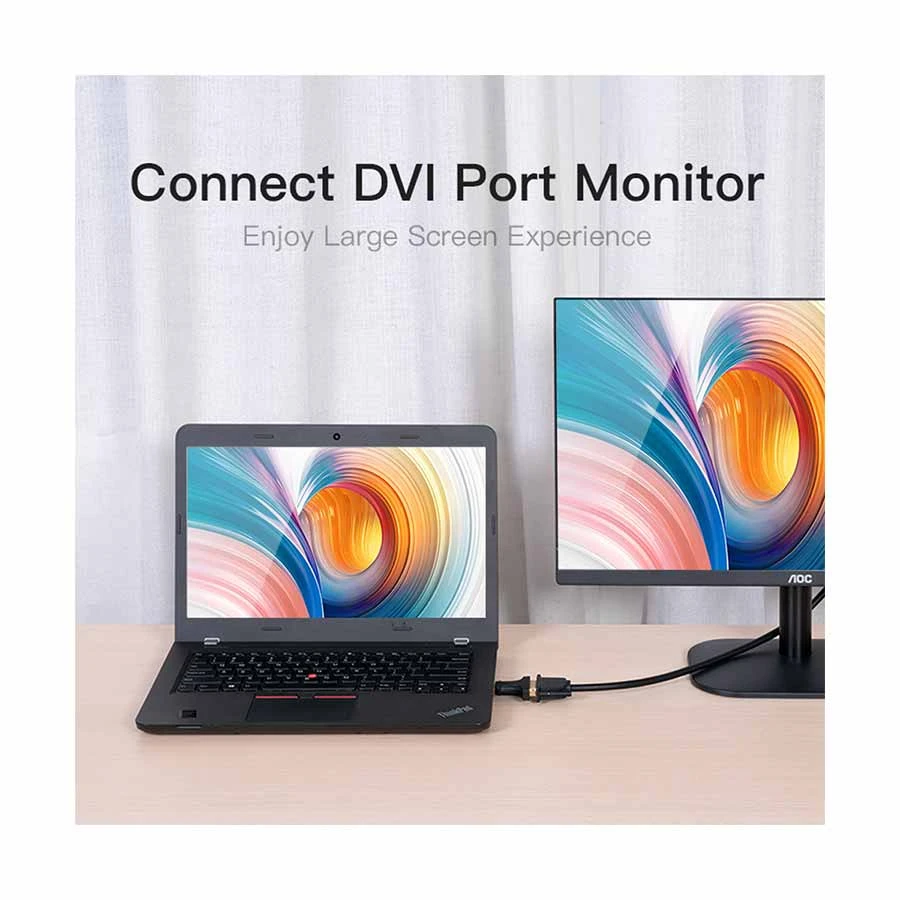 Vention AIKB0 HDMI Male to DVI Female HDMI Converter Price in BD