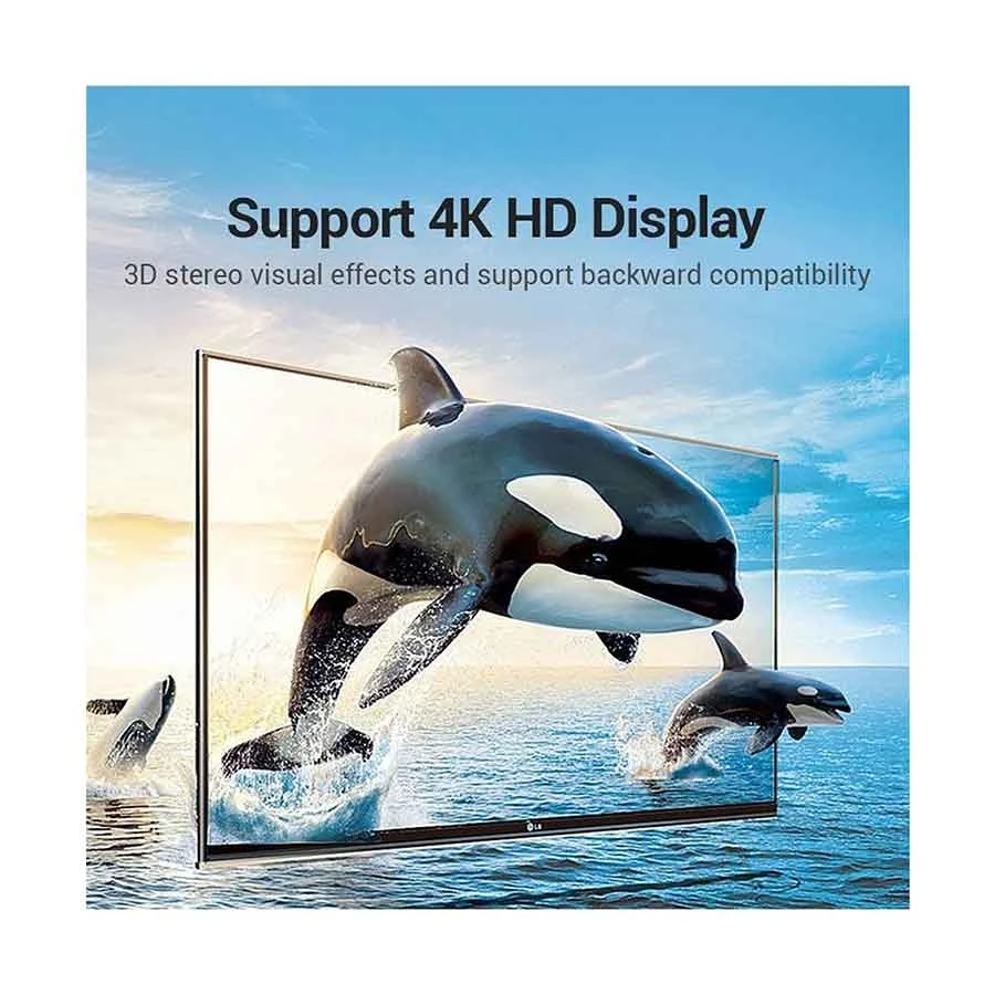 Vention AIOB0 HDMI Male to Female HDMI Converter specifications