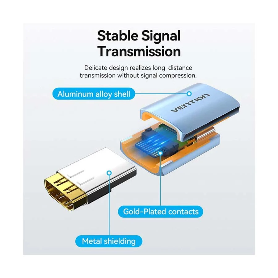 Vention AIUH0 HDMI Female to HDMI Female Cable / Converter / HUB