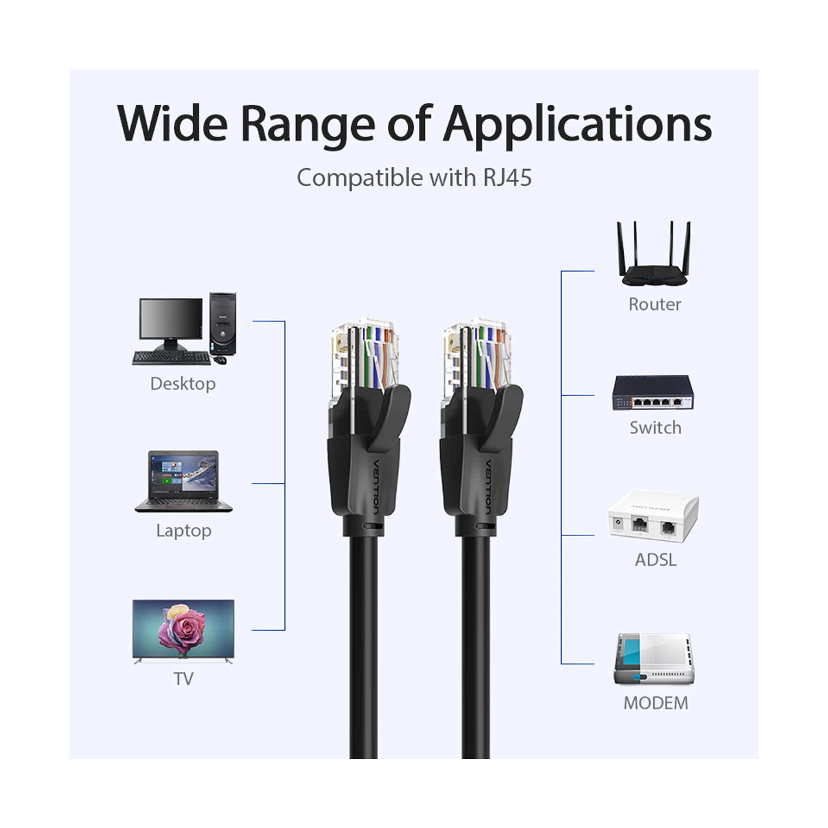 Vention IBEBI Cat-6 Network Cable Best Price