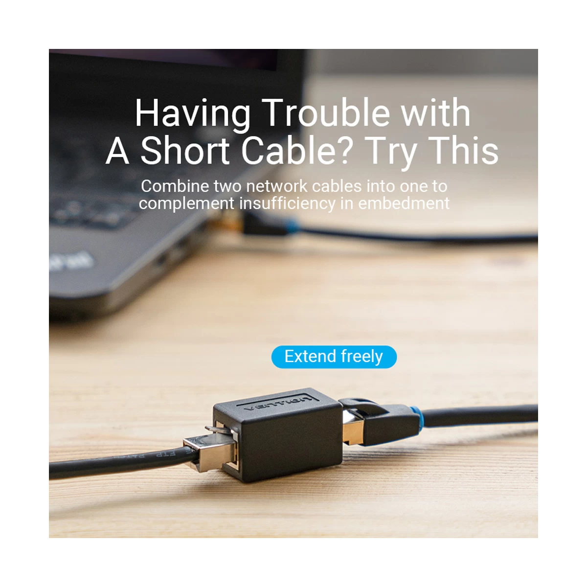 Vention IPVB0-5 CAT-6 Connector in BD