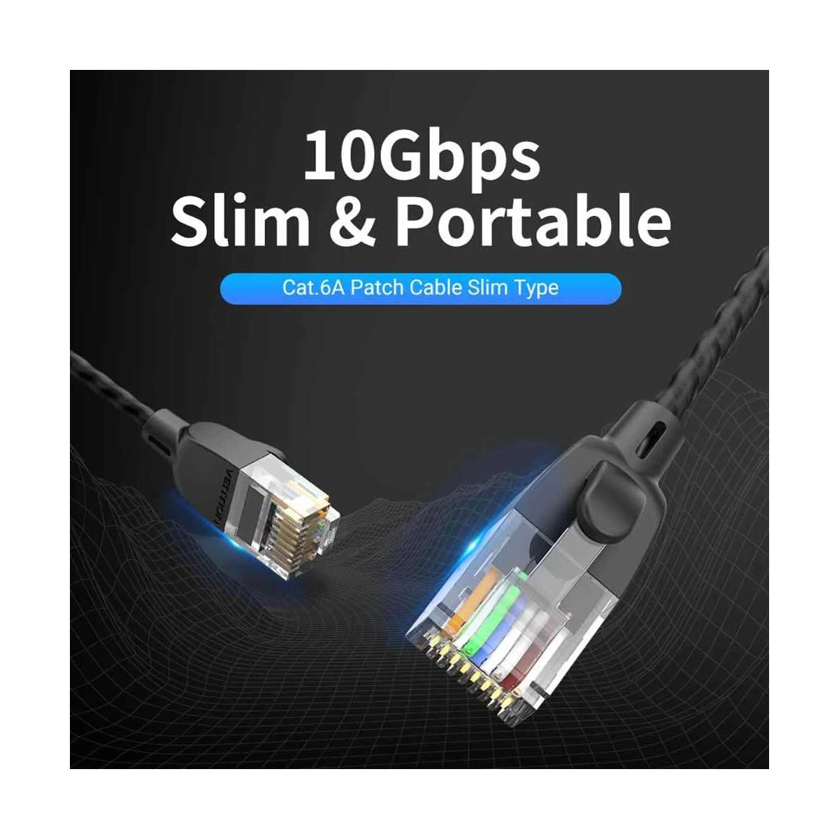 Vention IBIBG Cat-6A Network Cable Price in Bangladesh