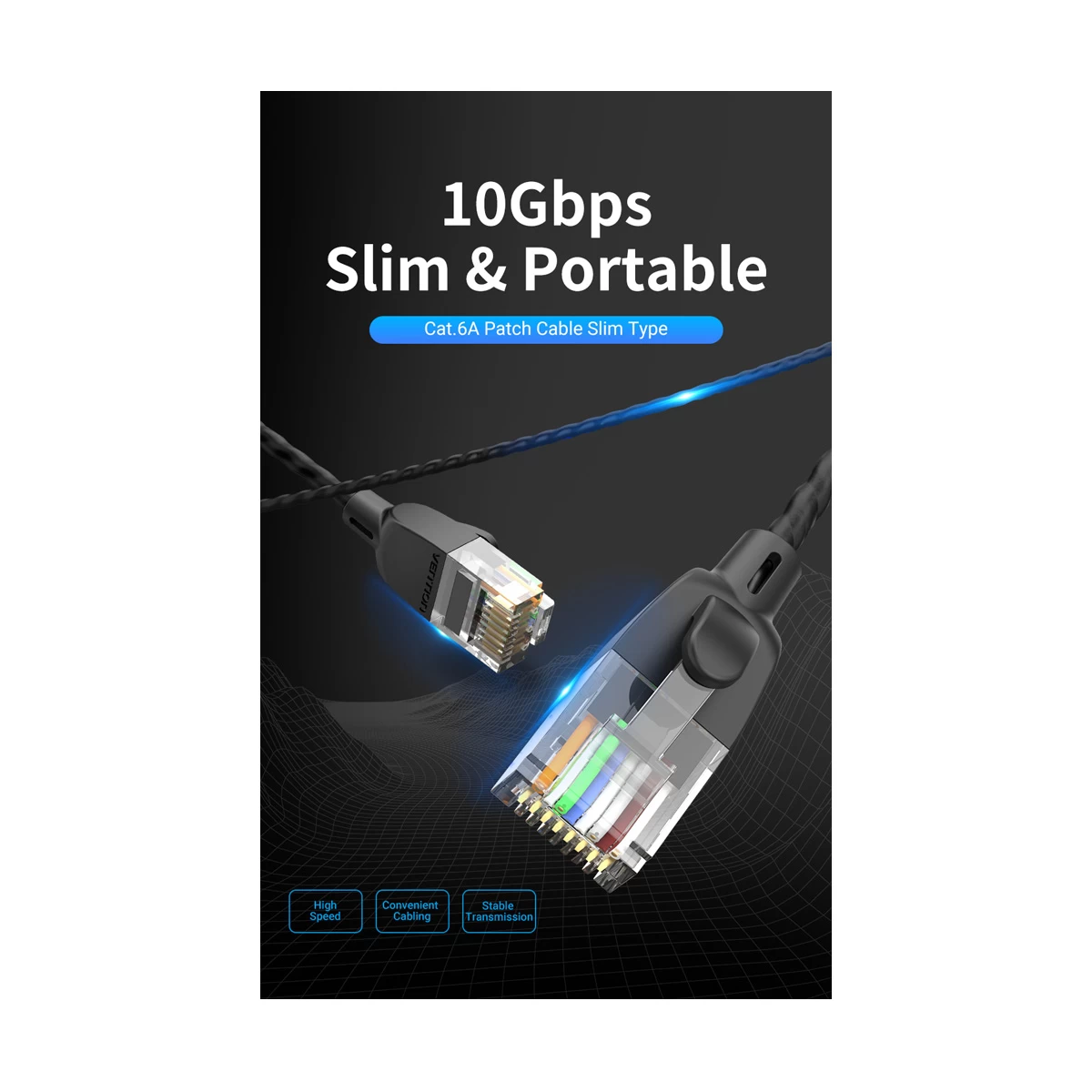 Vention IBIBI Cat-6A Network Cable Price in Bangladesh