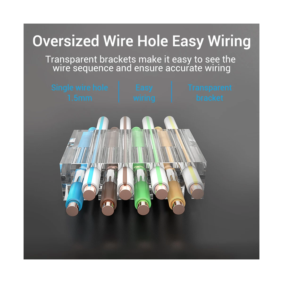Vention IDER0-10 CAT-7 RJ45 Connector in BD