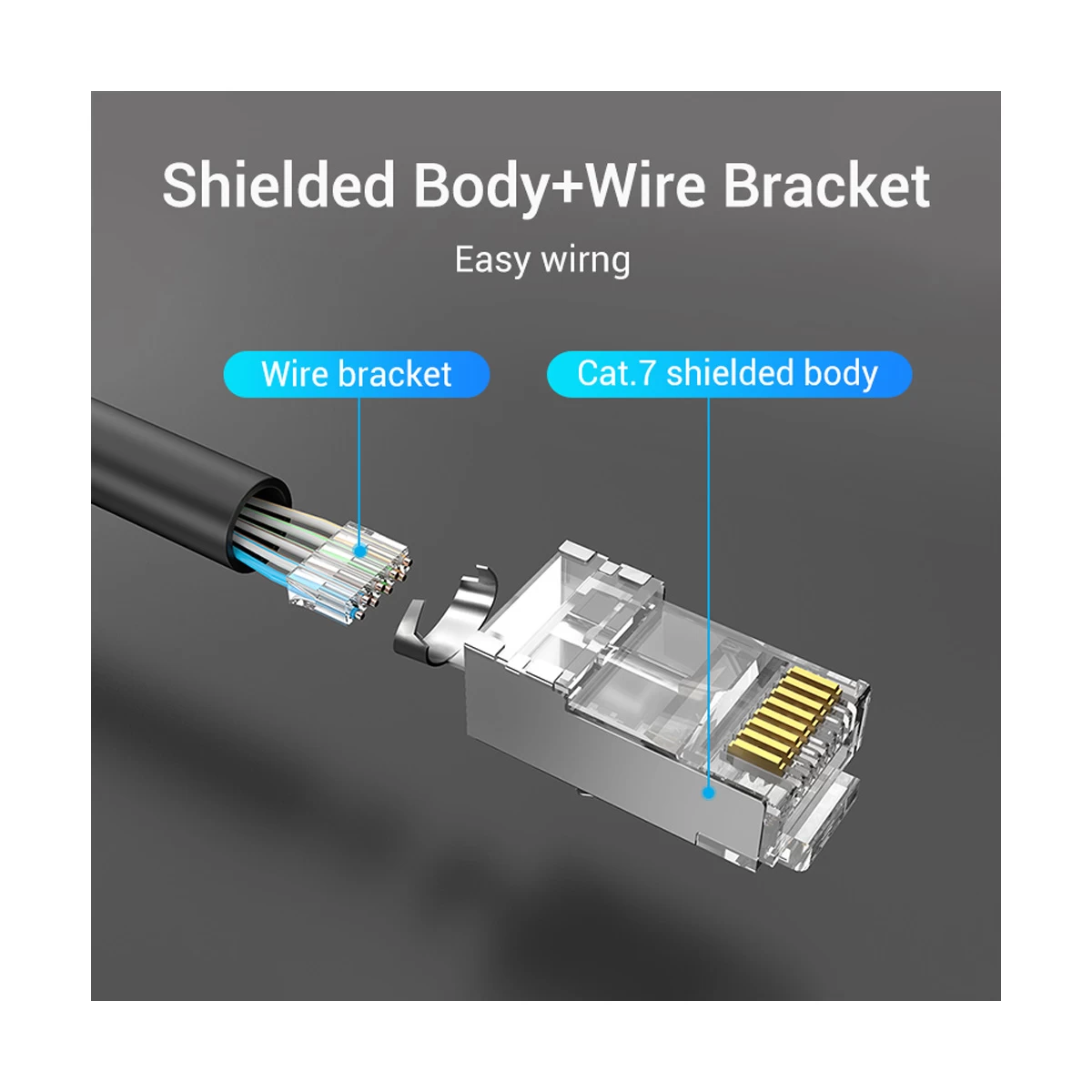 Vention IDER0-10 CAT-7 RJ45 Connector Best Price