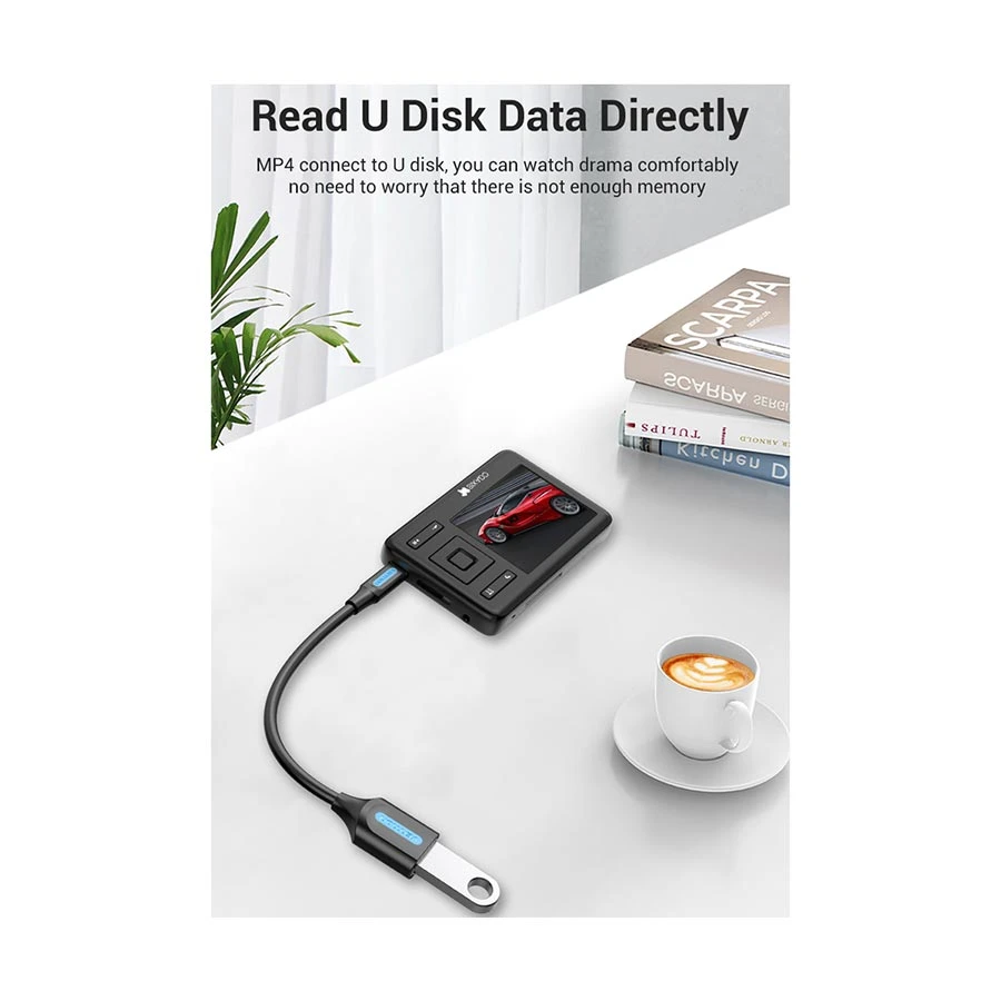 Vention CCTBB Micro USB Male to Female Cable / Converter / HUB in BD