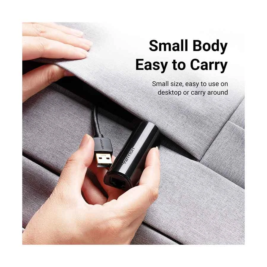 Vention CEGBB USB Male to LAN Female USB Converter in BD