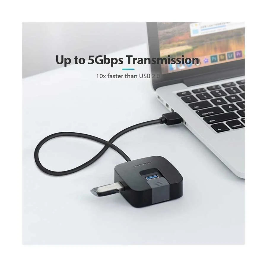 Vention CHABB USB Male to Quad Female Cable / Converter / HUB in BD