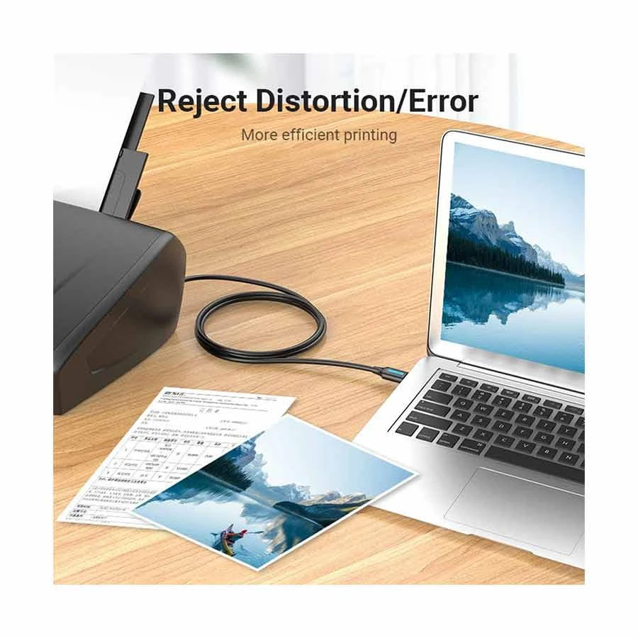 Vention COQBJ USB Type-A Male to Type-B Cable / Converter / HUB in BD