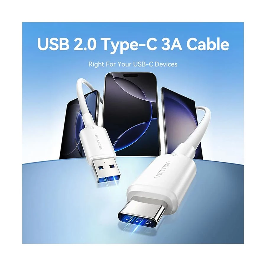 Vention CTQWF USB 2.0 Male to Type-C Cable / Converter / HUB Price in Bangladesh