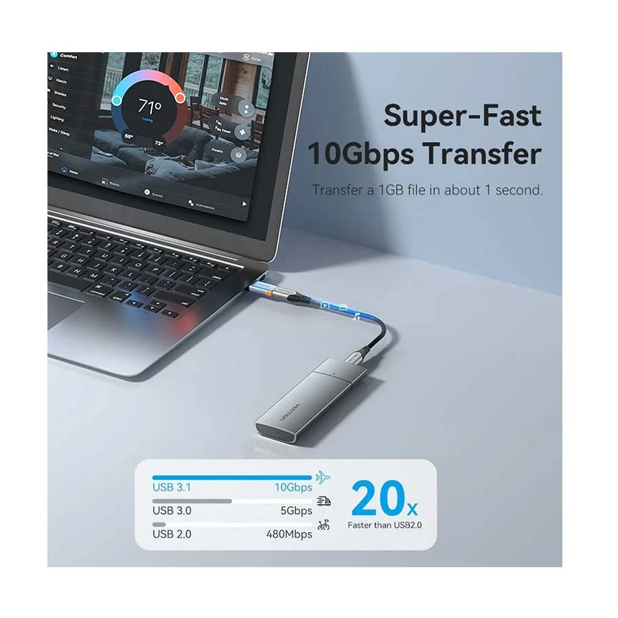 Vention CUAH0 Cable / Converter / HUB in BD