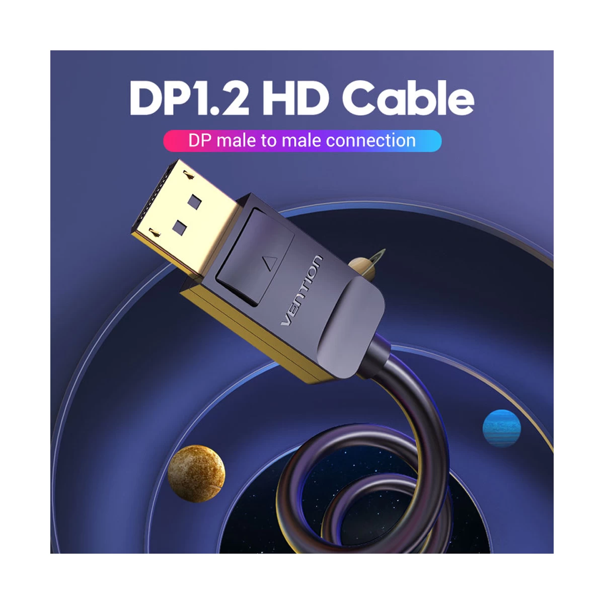Vention HACBJ DisplayPort Male to Display Port Cable Price in Bangladesh