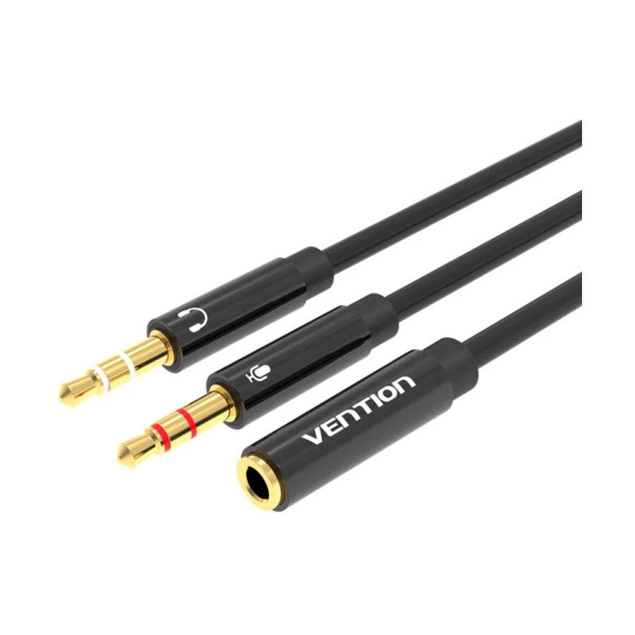Vention Dual 3.5mm Male to Female Cable / Converter / HUB