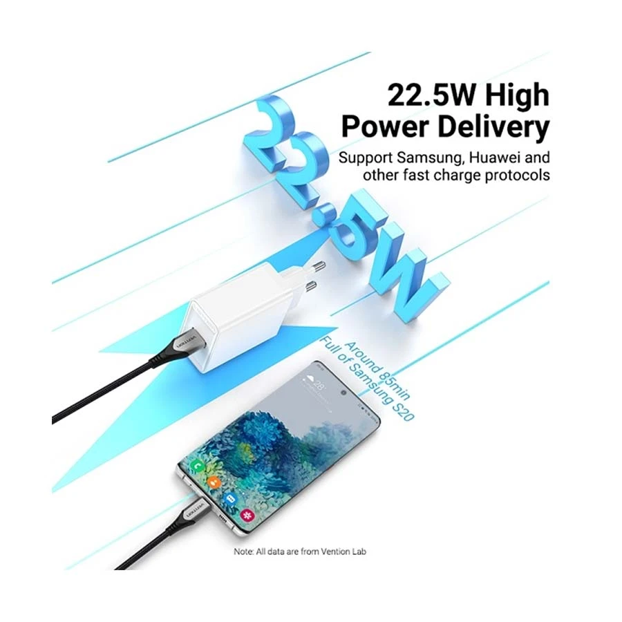 Vention FACW0-EU Wall Charger in BD