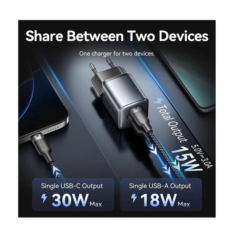 Vention FEWH0-EU Wall Charger in BD