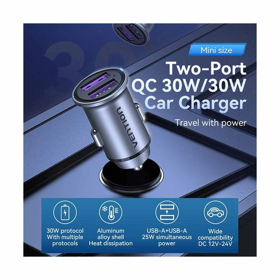 Vention FFEH0 Car Charger Price in Bangladesh