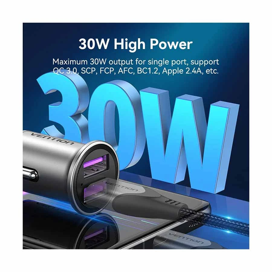 Vention FFEH0 Car Charger in BD
