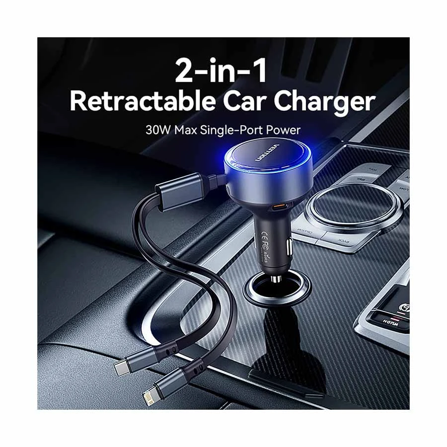 Vention FFOB0 Car Charger Price in Bangladesh