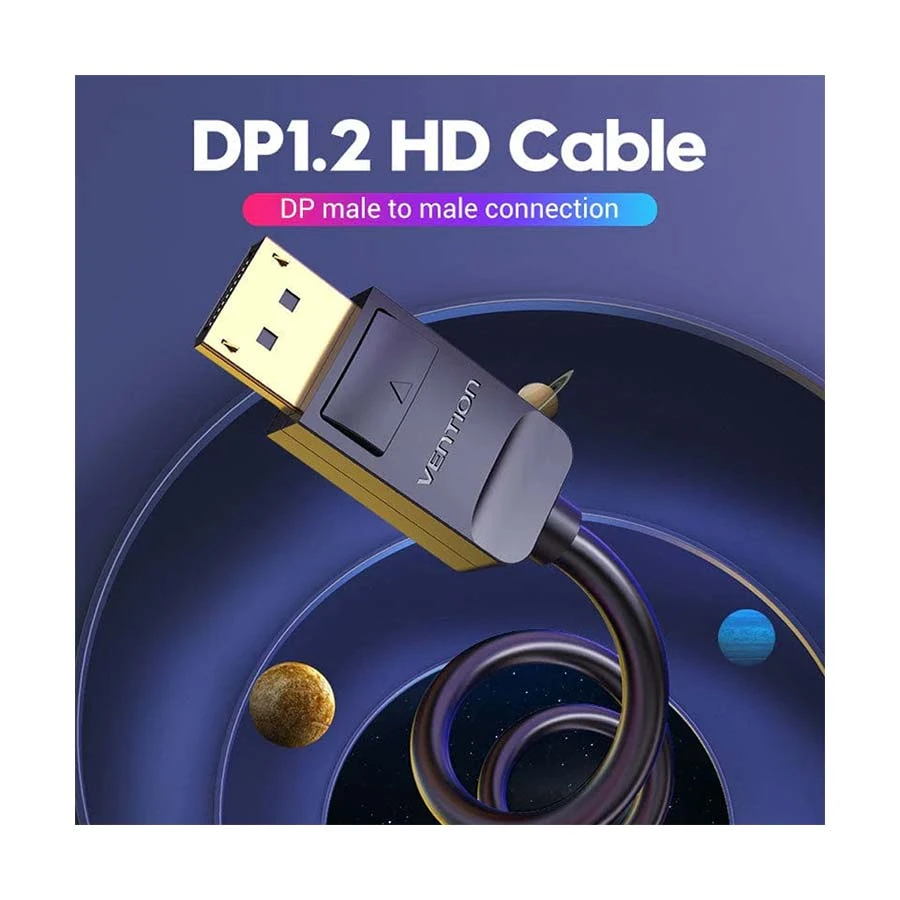 Vention HACBG DisplayPort Male to Cable / Converter / HUB Price in Bangladesh