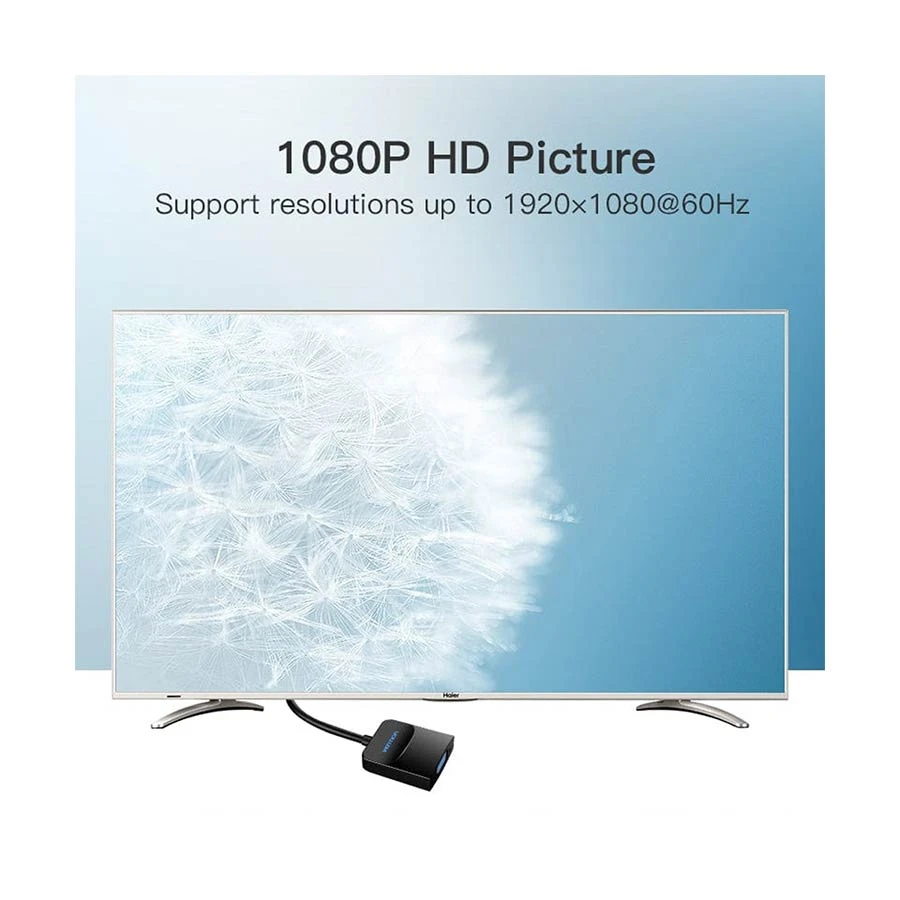 Vention HBFBB DisplayPort Male to VGA Female Display Port Converter specifications