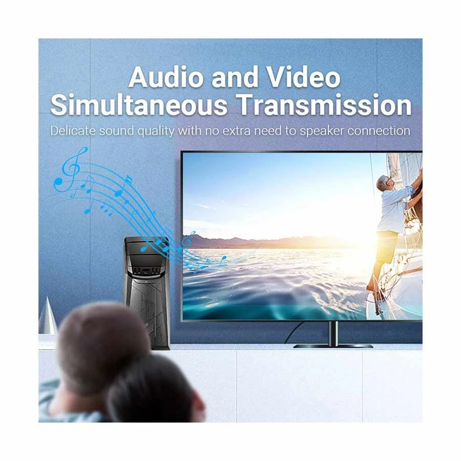 Vention HBOB0 DisplayPort Male to HDMI Female Display Port Converter Price in BD