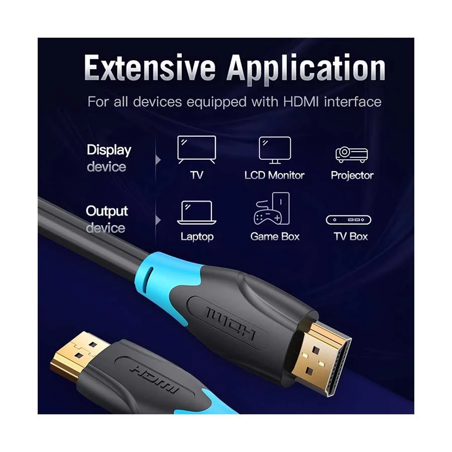 Vention AACBN HDMI Male to HDMI Cable in BD