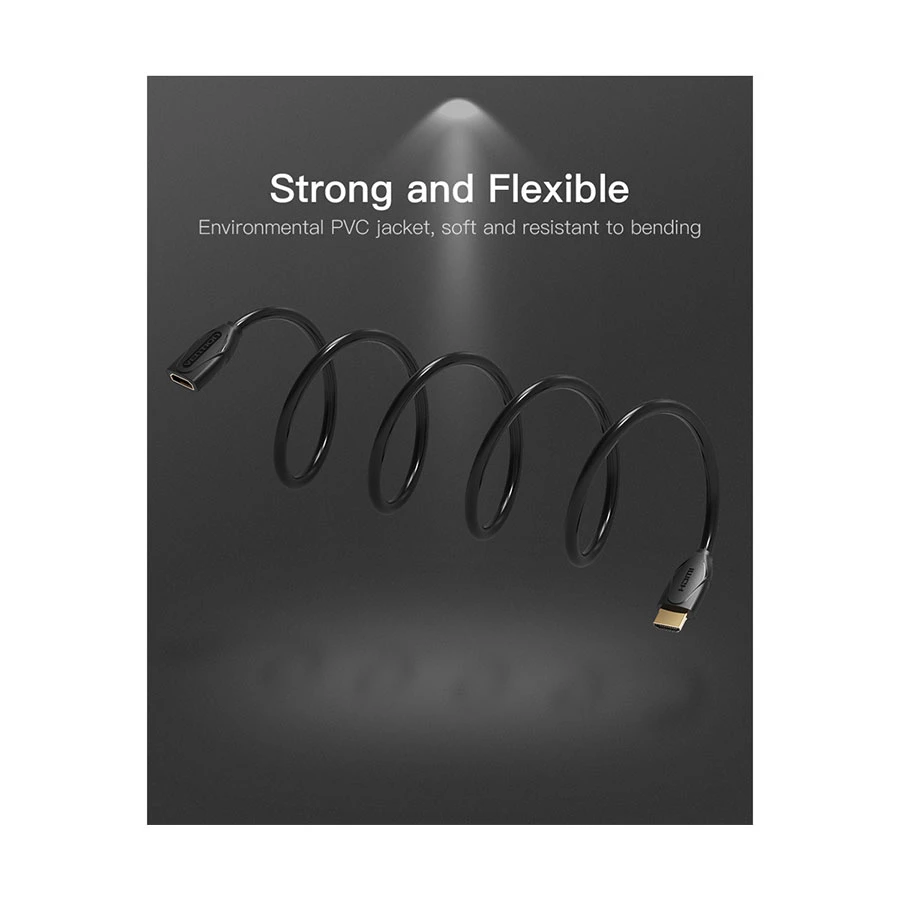 Vention VAA-B06-B300 HDMI Male to Female HDMI Cable specifications