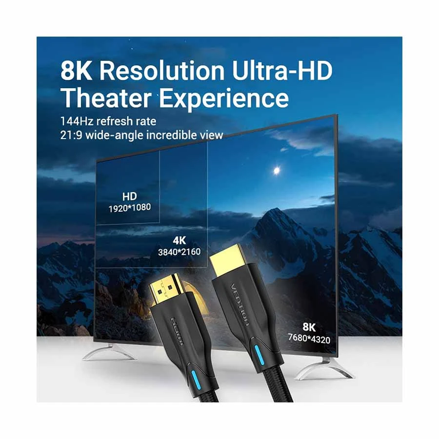 Vention ALABX HDMI Male to HDMI Cable in BD