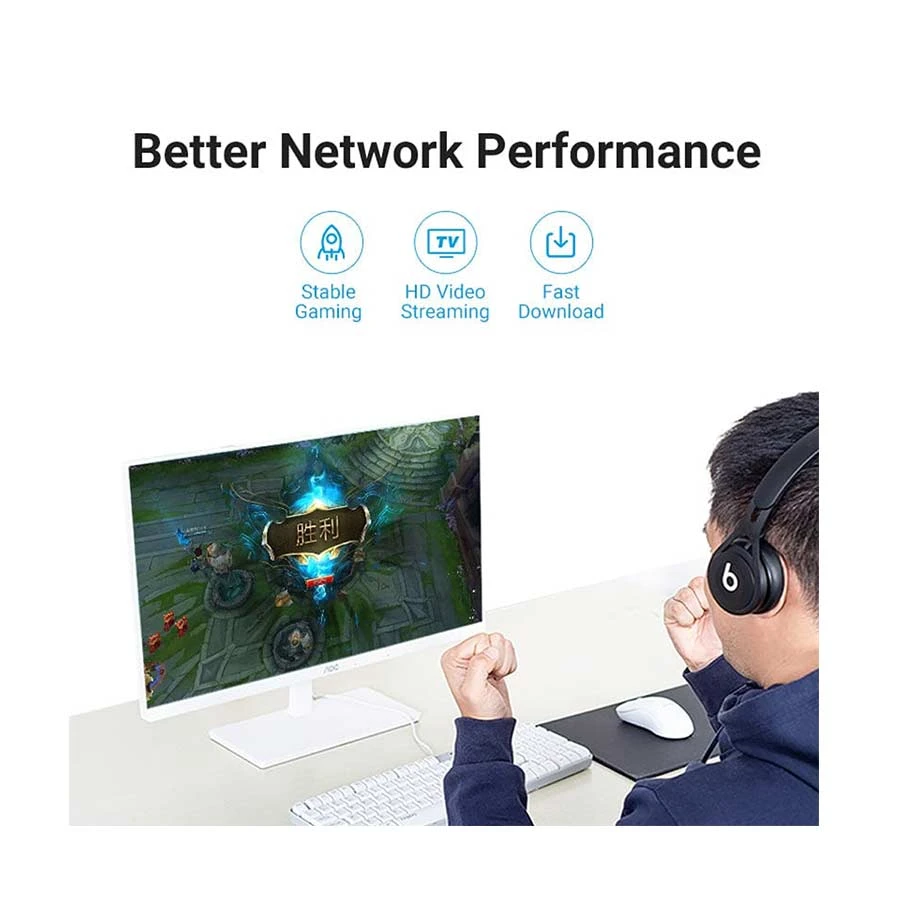 Vention IBIBD Cat-6A Network Cable Price in Bangladesh