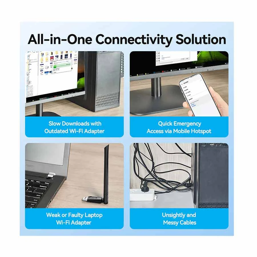 Vention KDVB0 Wifi Adapter Best Price